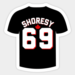 Lettkenny Shoresy - Shirt style Sticker